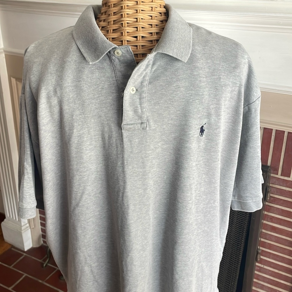Ralph Lauren gray polo shirt XL